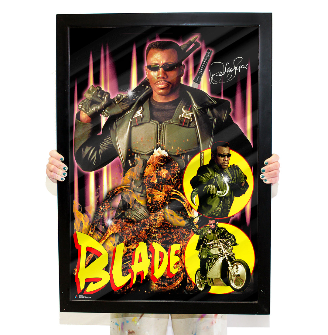 'Blade' Vampire Hunter Wesley Snipes Poster 24x36in