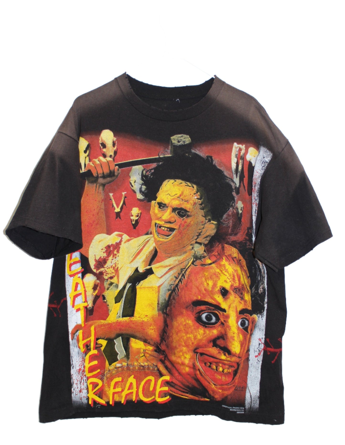 Leatherface Faded/Distressed Tee (XL)