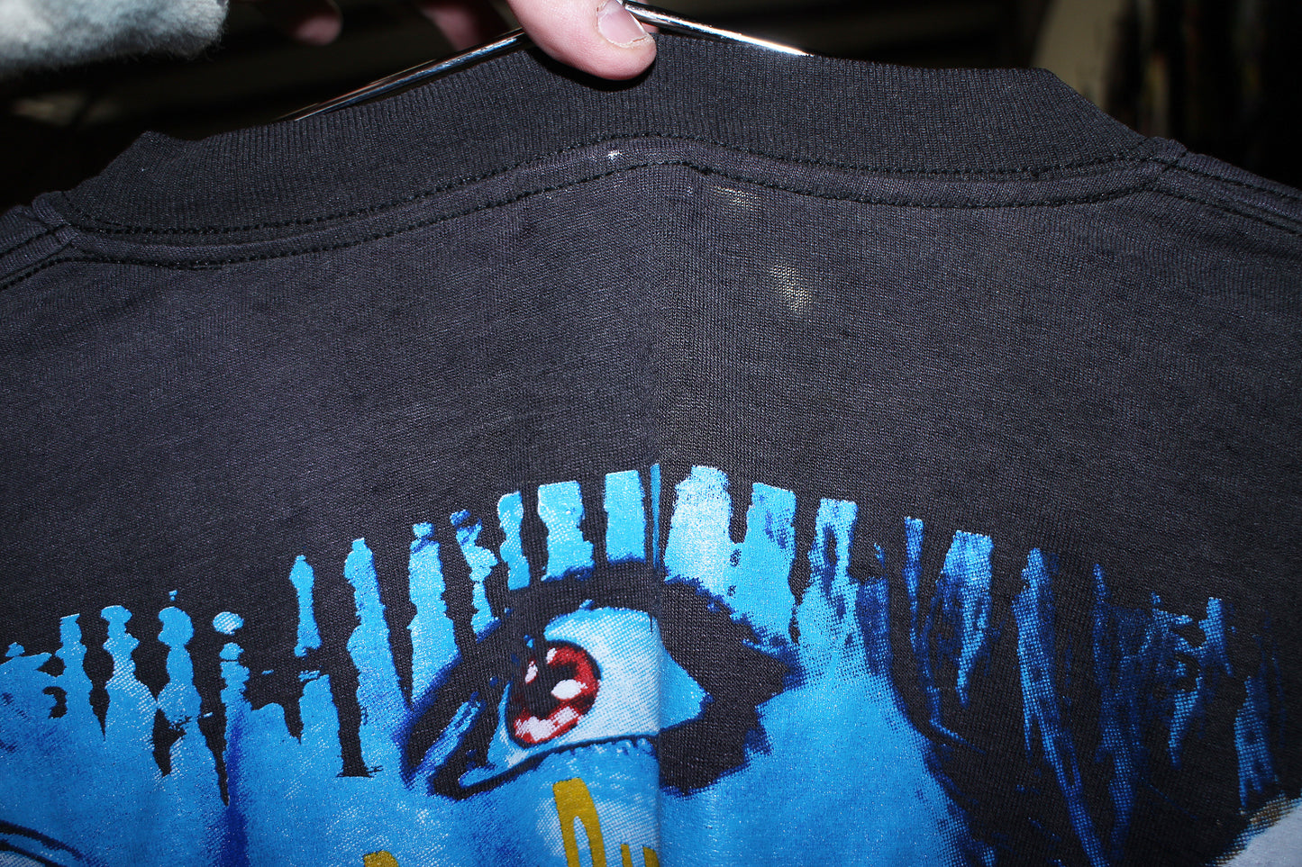 SCREAM/Ghostface on faded thin soft y2k Era Gildan Tee (3X)