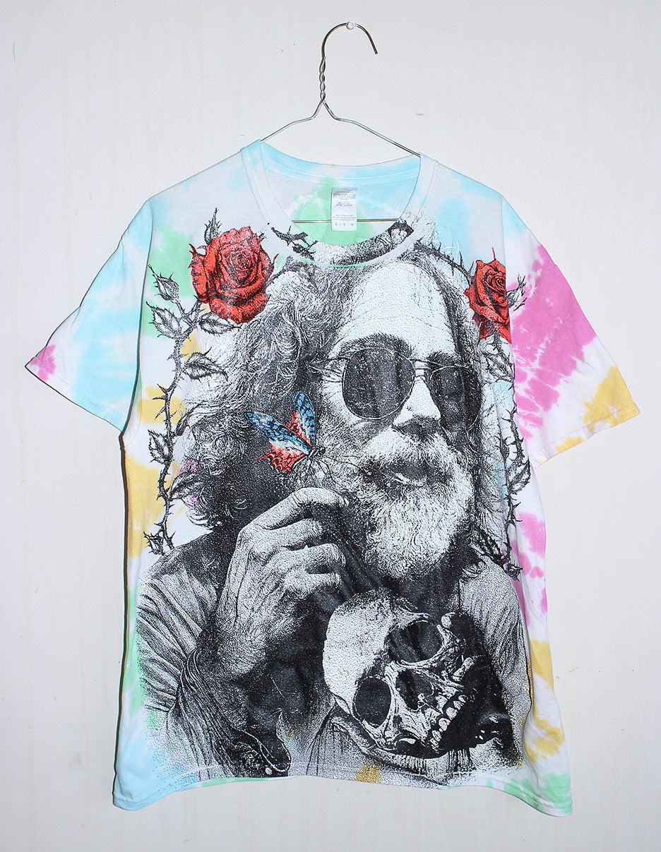 Fare Thee Well Jerry Tie Dyed Tee (L)