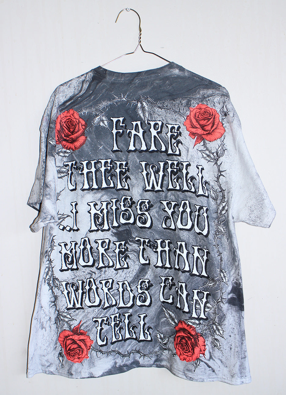 Fare Thee Well Jerry Marble Dyed tee (XL)