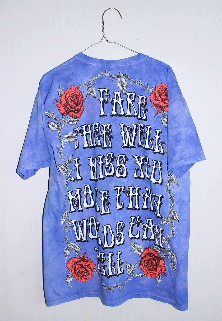 Fare Thee Well Jerry Tie Dyed Tee (L)