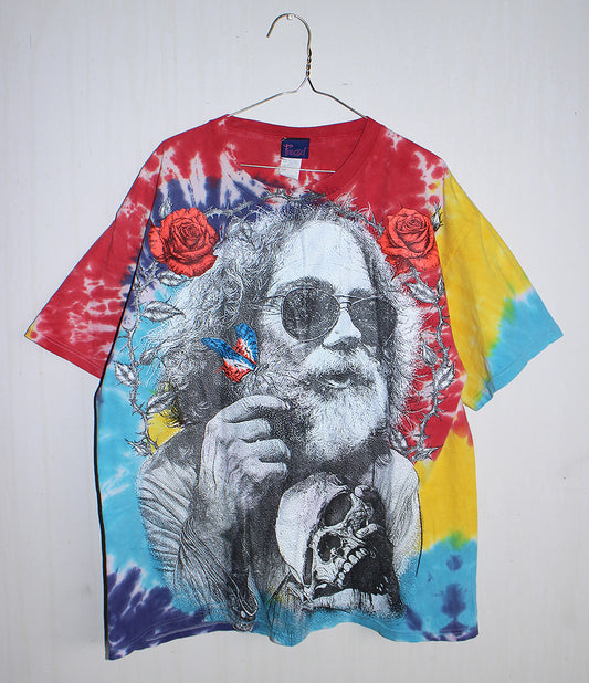 Fare Thee Well Jerry Tie Dyed Vintage FREEZE tee (XL)