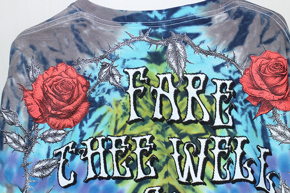 Fare Thee Well Jerry Brown Vintage vintage Tie Dye tee (XL)