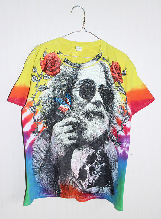 Fare Thee Well Jerry Tie Dyed Tee (L)