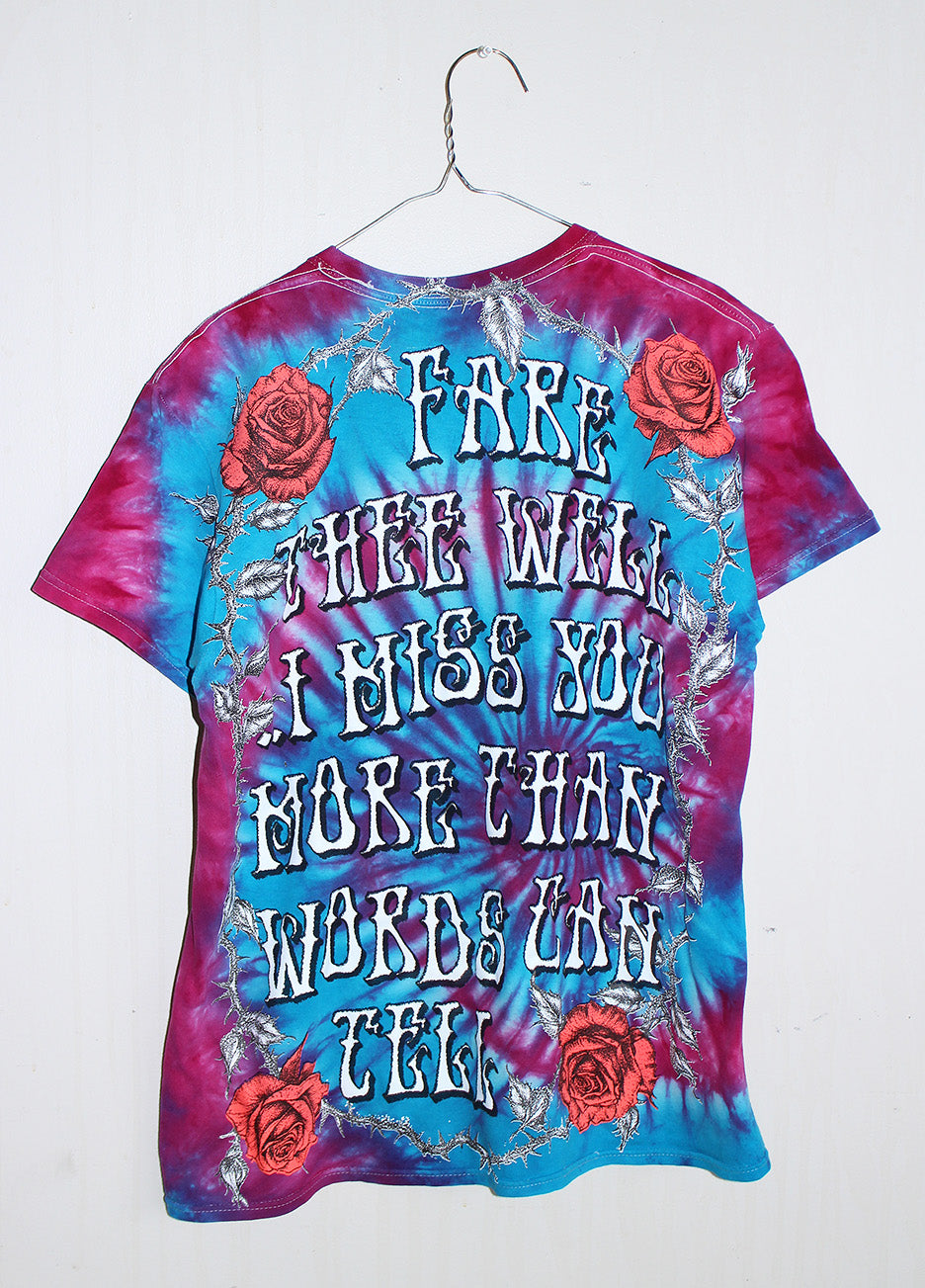 Fare Thee Well Jerry vintage 00's Tie Dyed Tee (M)