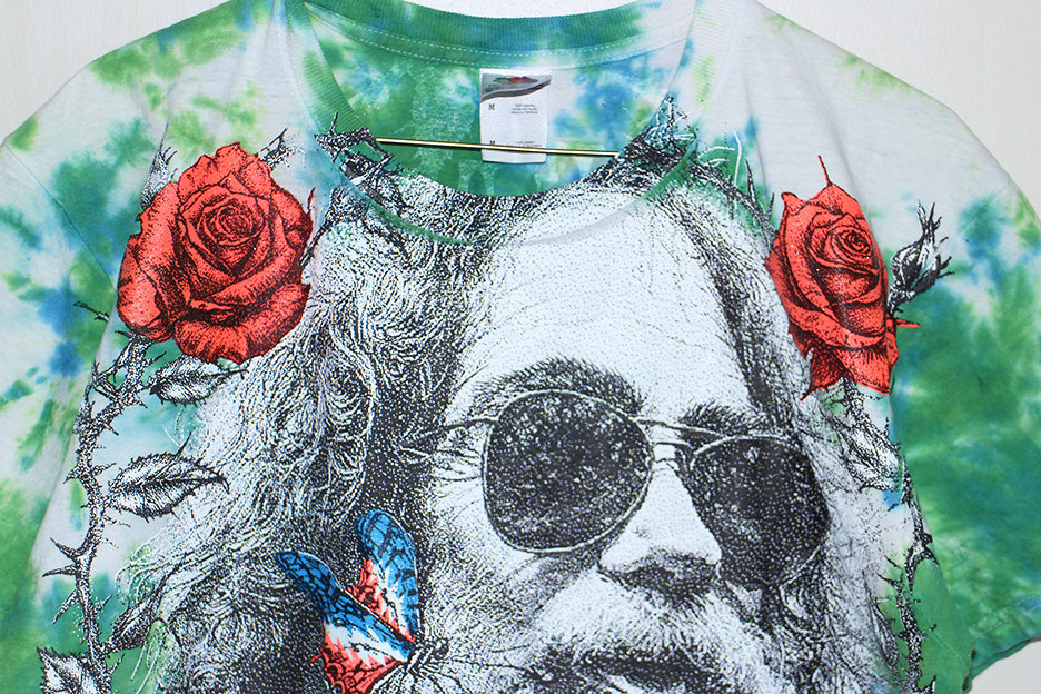 Fare Thee Well Jerry Tie Dyed 97' Era FOTL Tee (M)