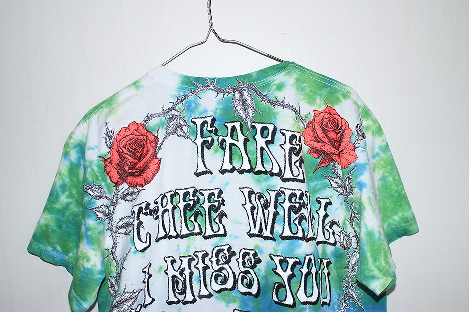 Fare Thee Well Jerry Tie Dyed 97' Era FOTL Tee (M)