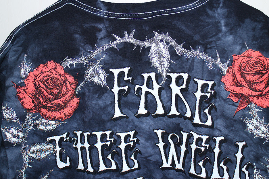 Fare Thee Well Jerry Tie Dyed Tee (M)