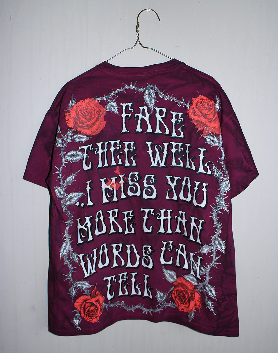 Fare Thee Well Jerry Tie Dyed 03'-14' era Gildan Tee (L)