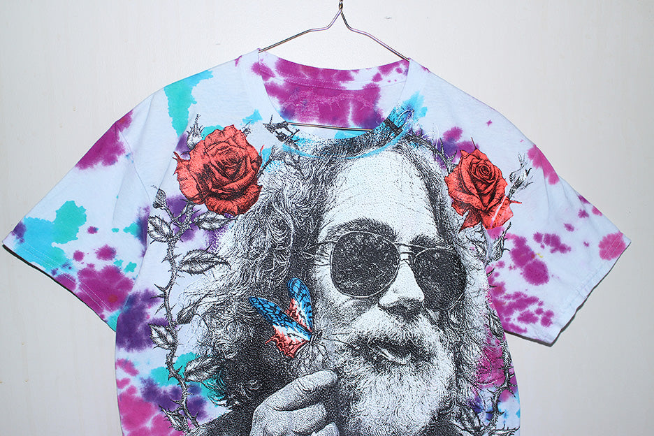 Fare Thee Well Jerry Tie Dyed Tee (M)