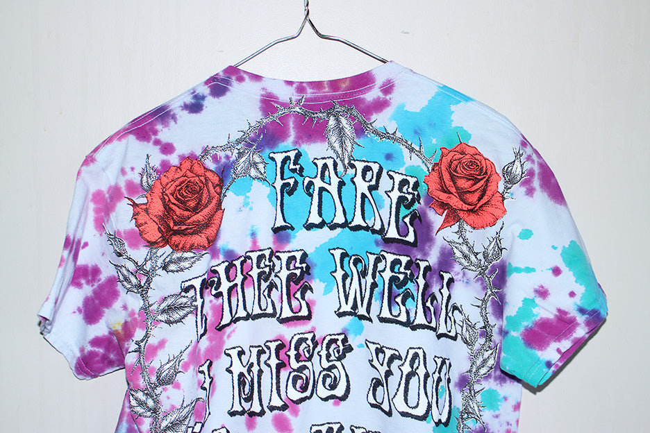 Fare Thee Well Jerry Tie Dyed Tee (M)