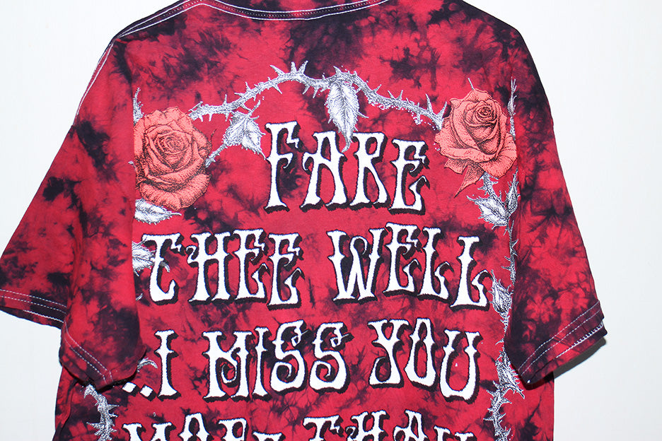 Fare Thee Well Jerry Tye Dyed Tee (XL)