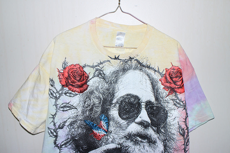 Fare Thee Well Jerry Tie Dyed Tee (XL)