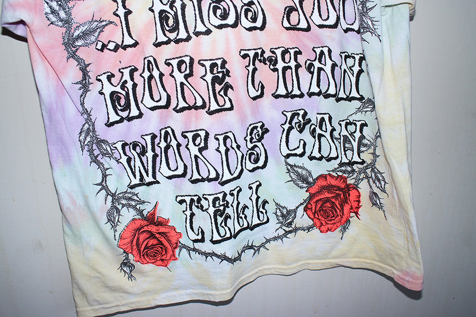 Fare Thee Well Jerry Tie Dyed Tee (XL)