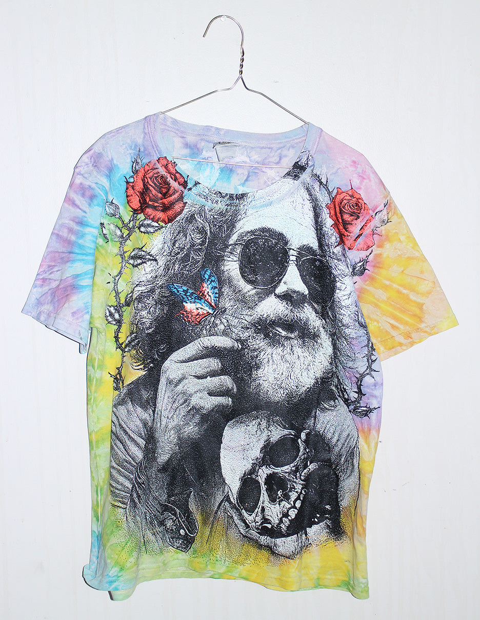 Fare Thee Well Jerry Tie Dyed Tee (M/L)