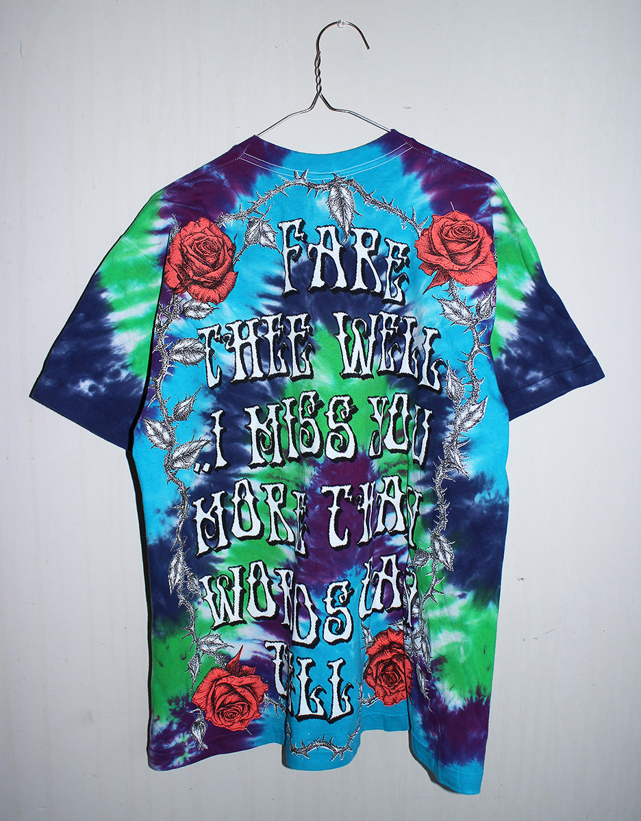 Fare Thee Well Jerry Vintage FotL Single Stitch Dyed (L)