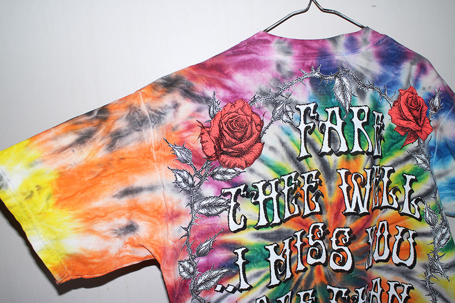 Fare Thee Well Jerry 00's Gildan Tie Dyed Tee (L)