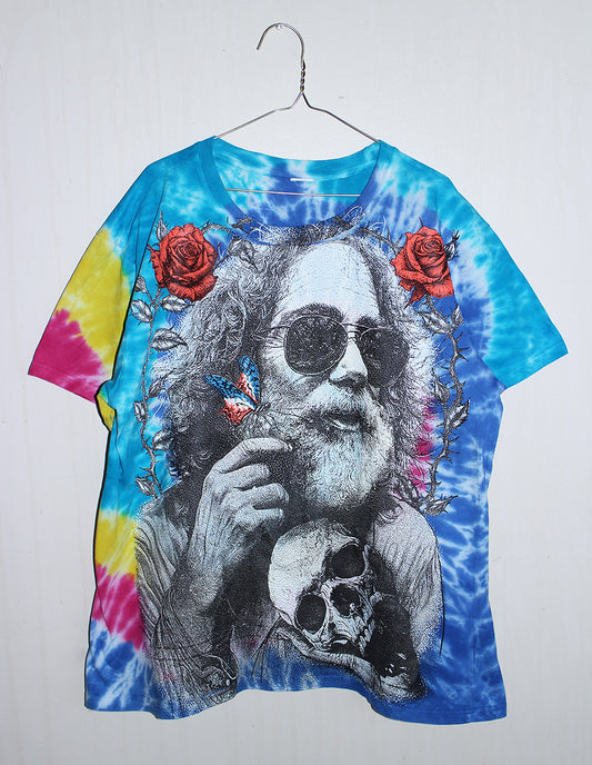 Fare Thee Well Jerry Tie Dyed Tee (XL)