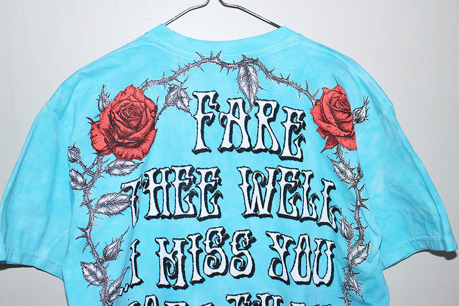 Fare Thee Well Jerry Tie Dyed Tee (M)