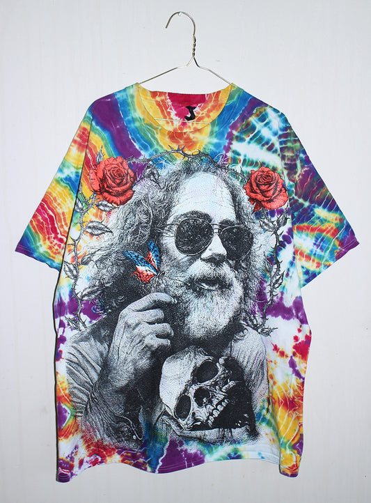 Fare Thee Well Jerry Tie Dyed Tee (XXL)