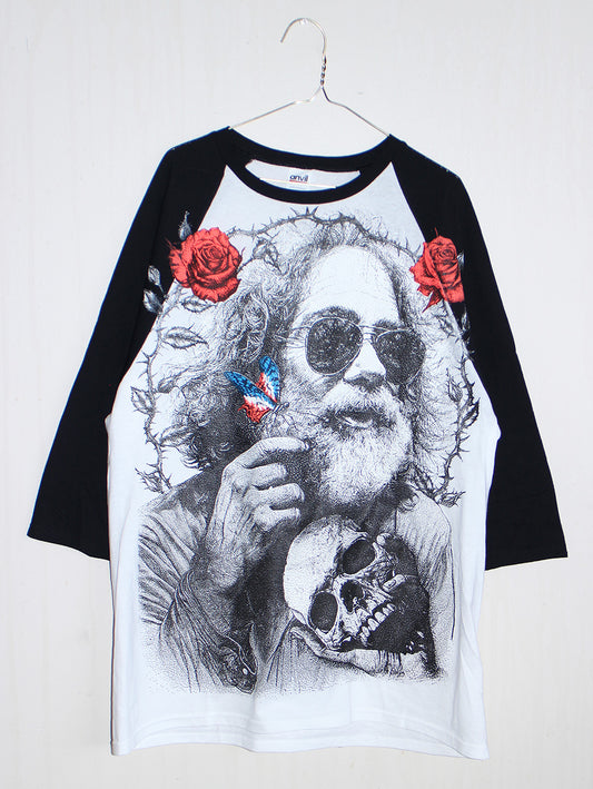 Fare Thee Well Jerry on 00's anvil raglan tee (XL)