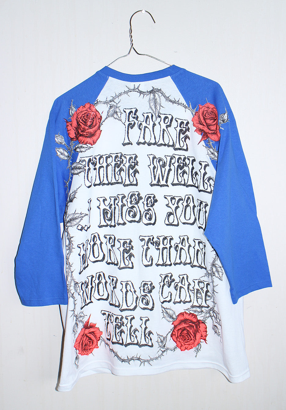 Fare Thee Well Jerry mid 00's raglan L/S Tee (M)