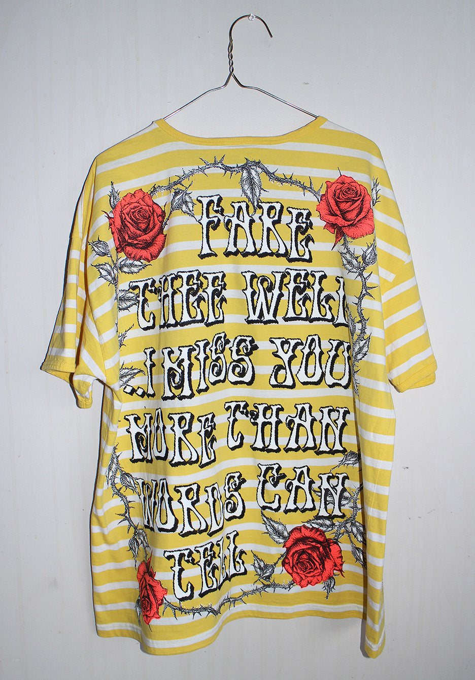 Fare Thee Well Jerry Tie Dyed Tee (XL)