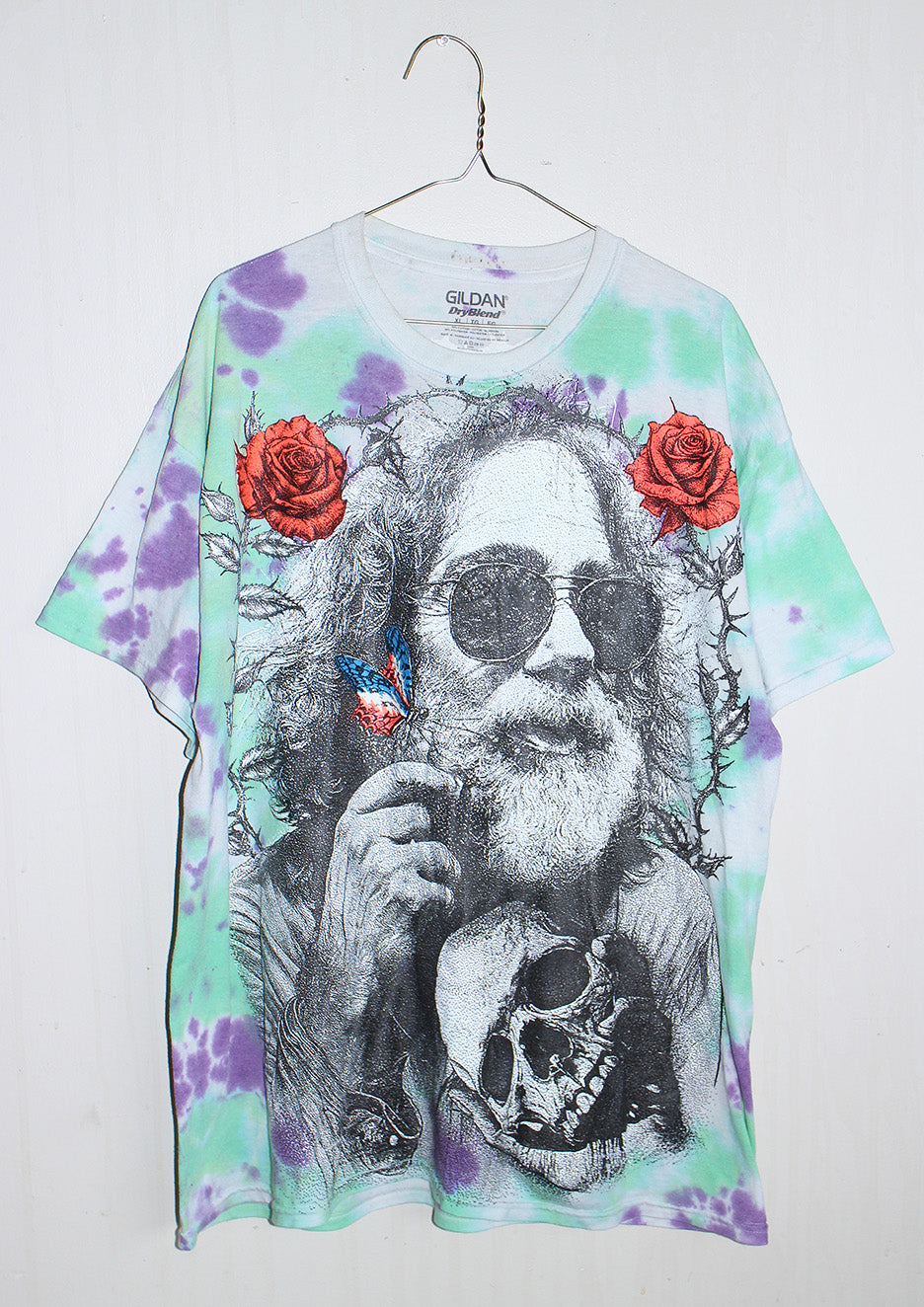 Fare Thee Well Jerry Modern Gildan Tie Dye tee (XL)