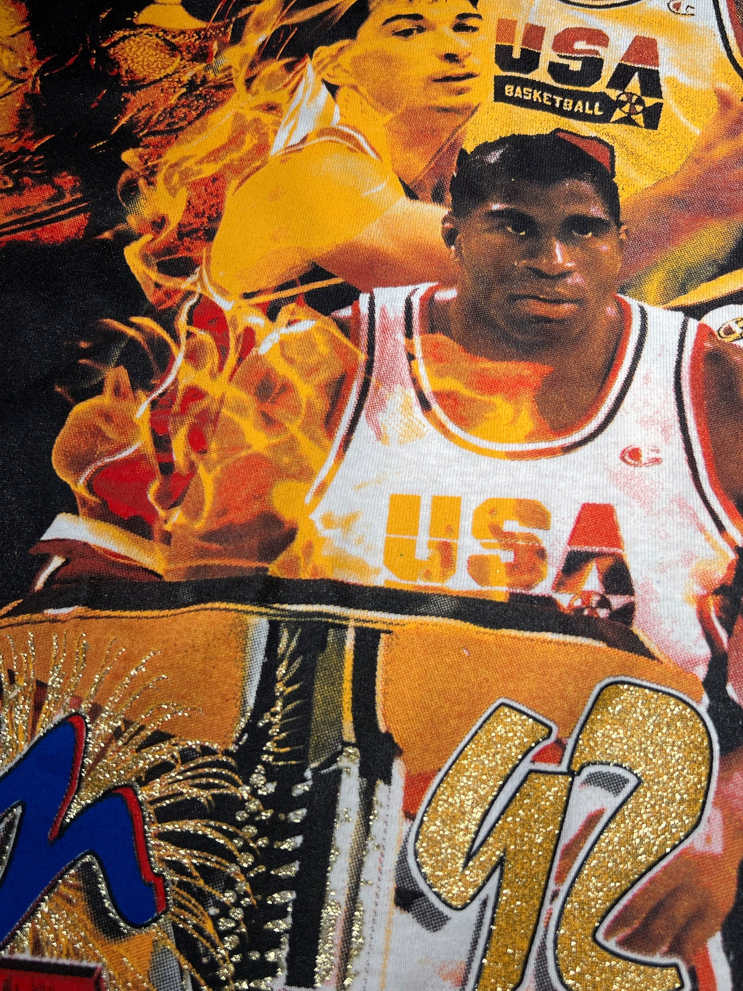 Olympic DREAM TEAM 92' Orig. fan art shirt