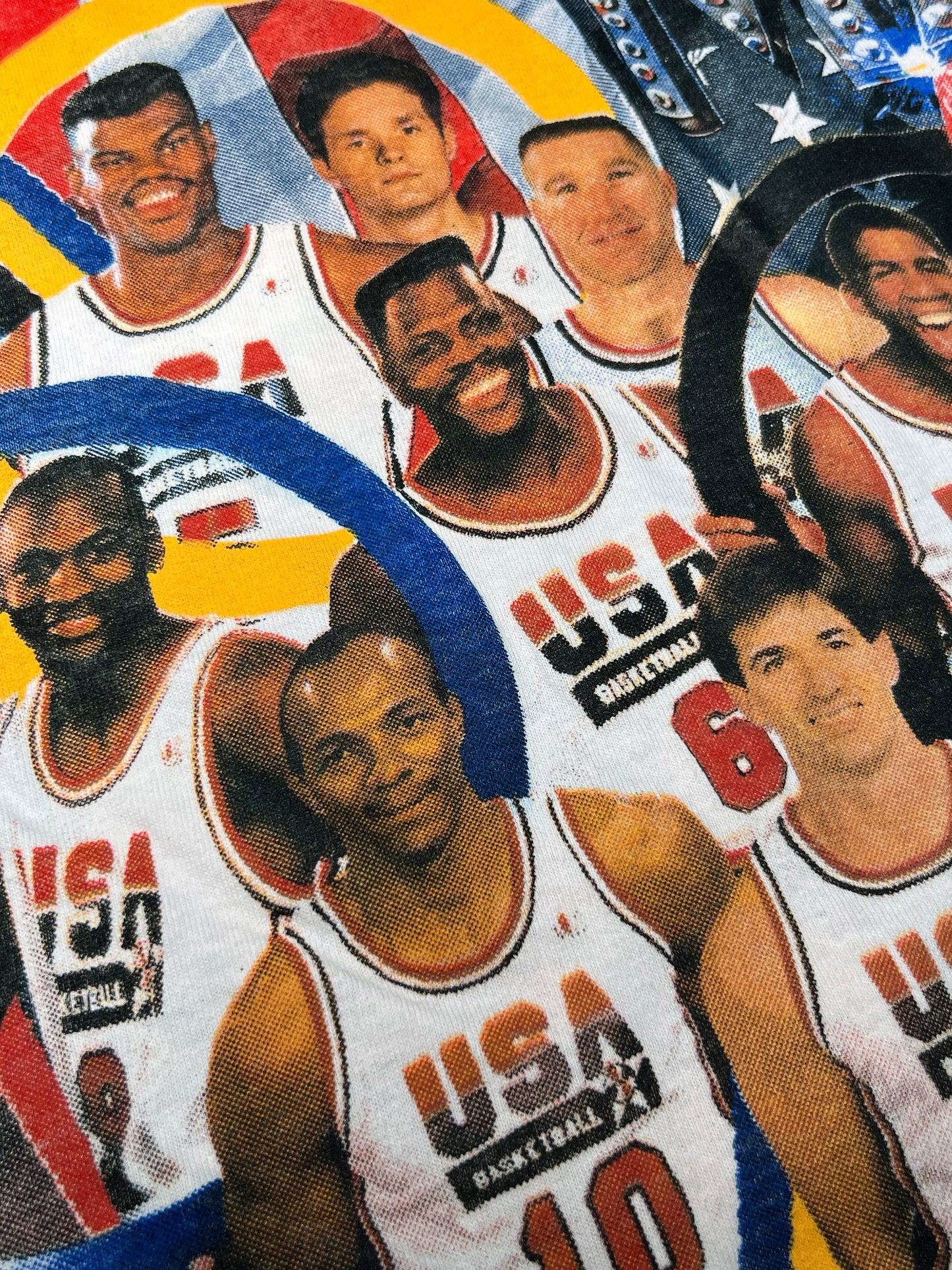 Olympic DREAM TEAM 92' Orig. fan art shirt