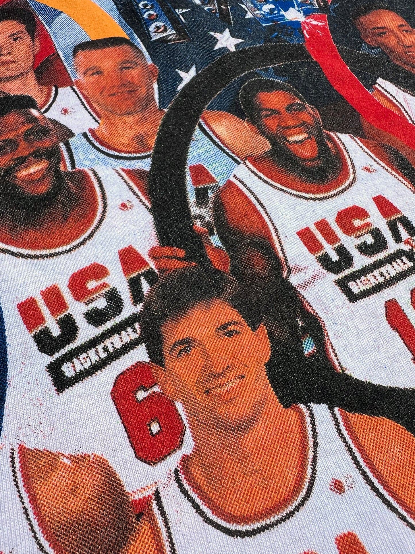 Olympic DREAM TEAM 92' Orig. fan art shirt