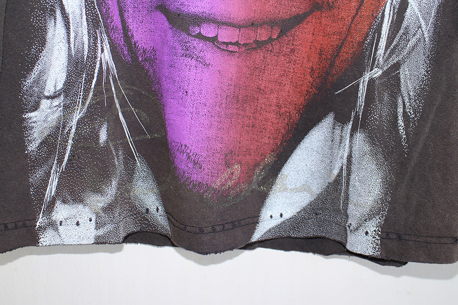 Kurt Nirvana Faded & Distressed L/S T-Shirt (L)