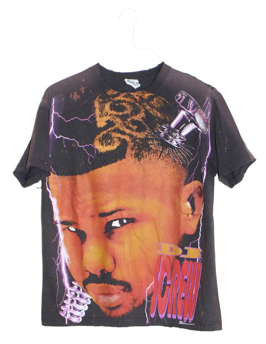 DJ Screw Faded & Distressed T-Shirt (L)