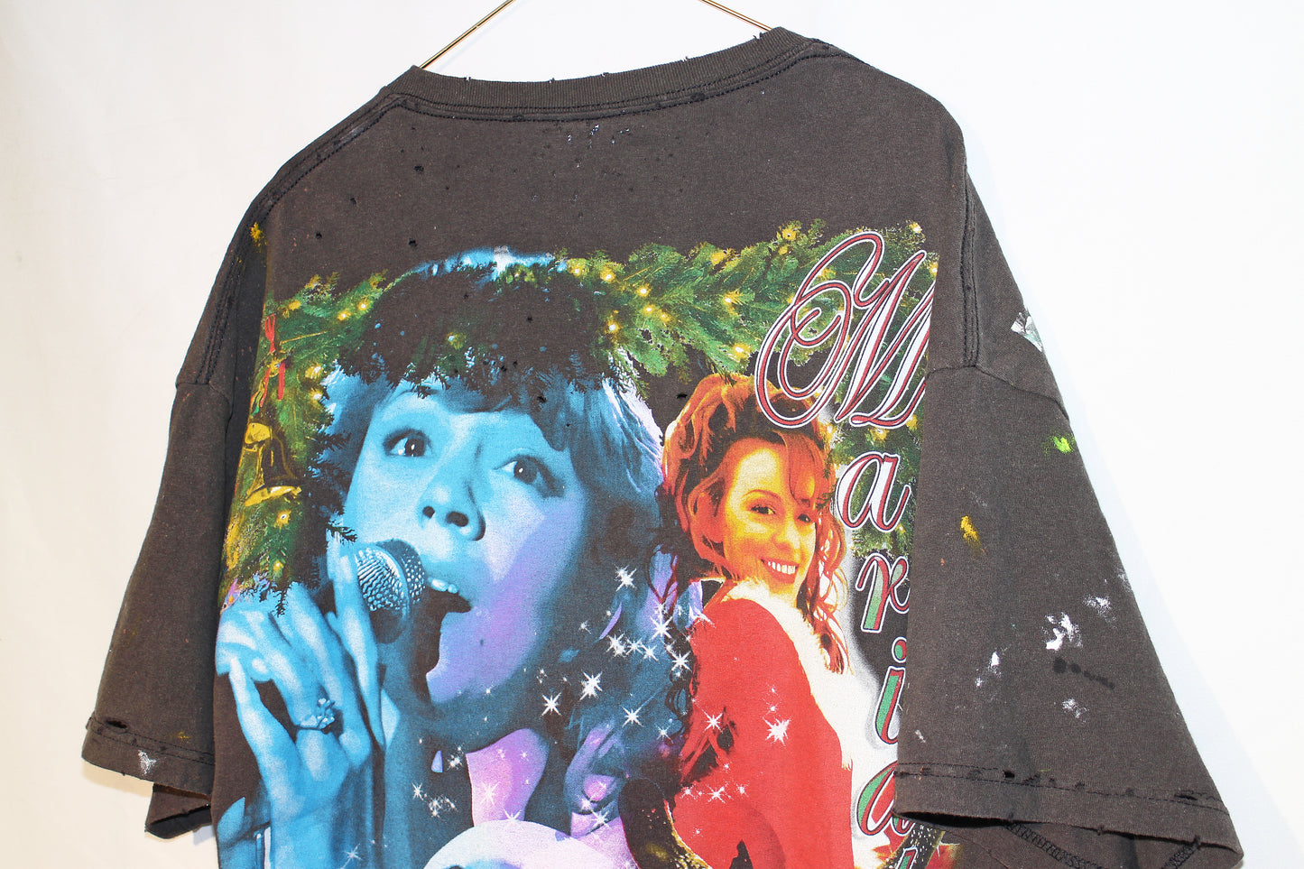 Faded/Distressed Mariah Carey Tee (XL)