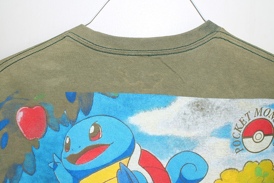 Blastoise Faded green T-Shirt (XL)