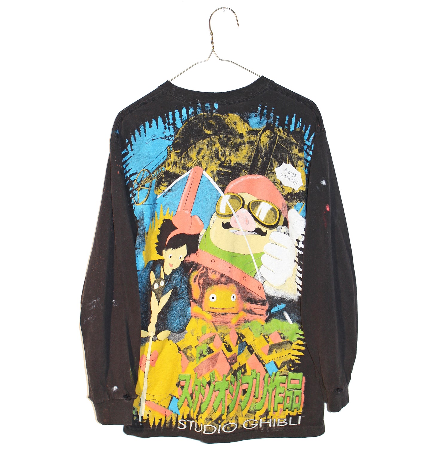 Faded Ghibli Longsleeve Tee (M)