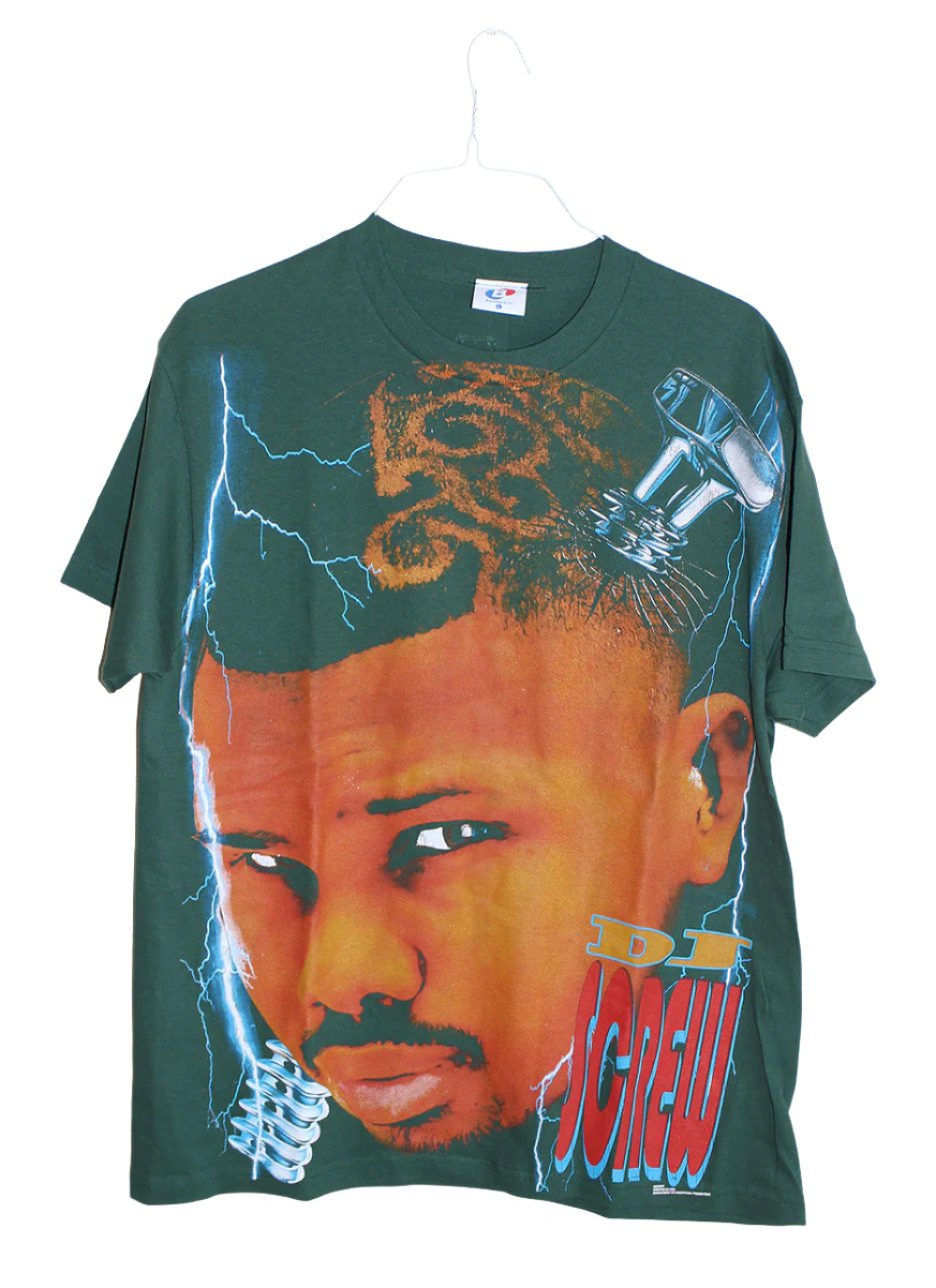 DJ Screw Thriftcon Exclusive green T-shirt (L)