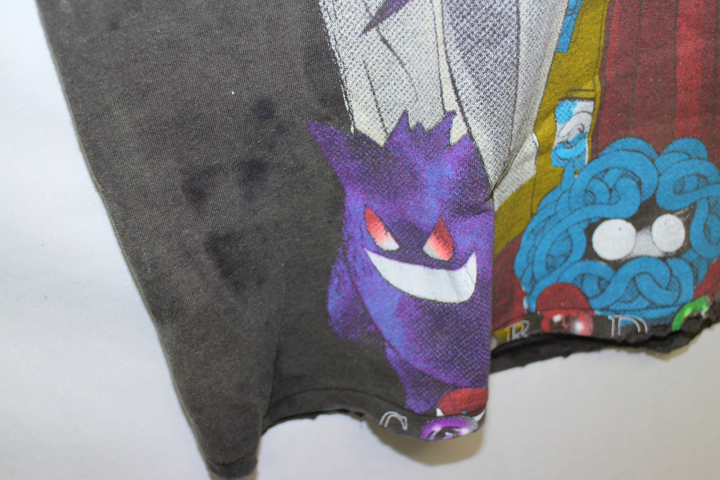 Poke Gym Friends Faded/Distressed Tee (L)