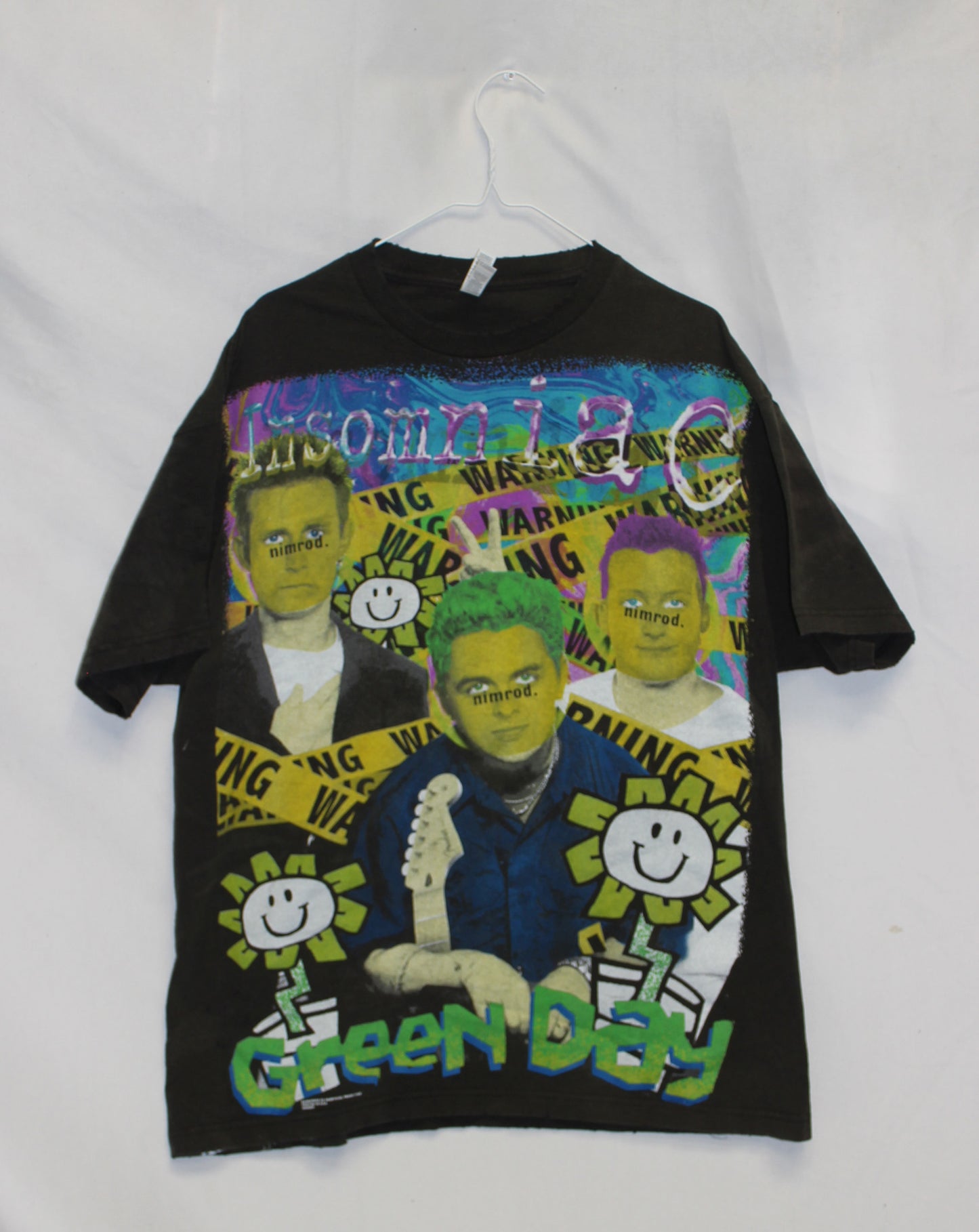 Green Day Faded/Distressed Tee (XL)