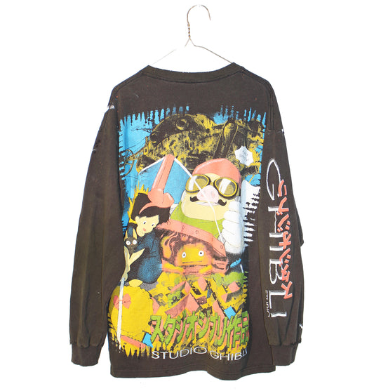 Faded Ghibli Longsleeve Tee (XL)