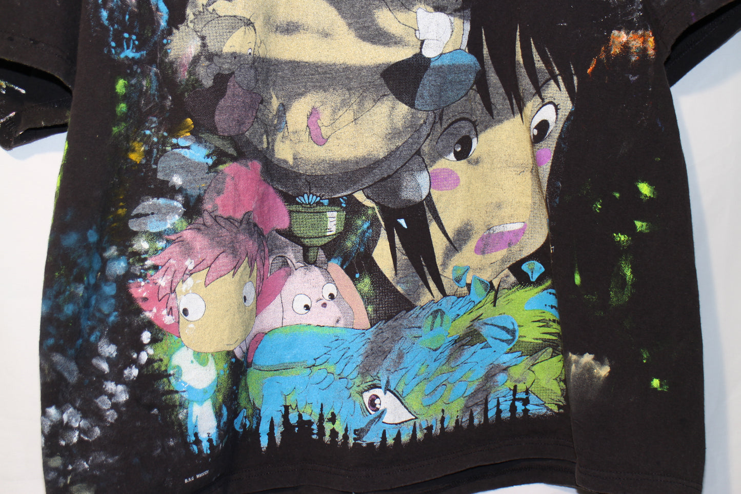 Faded painted Ghibli Tee (2X)