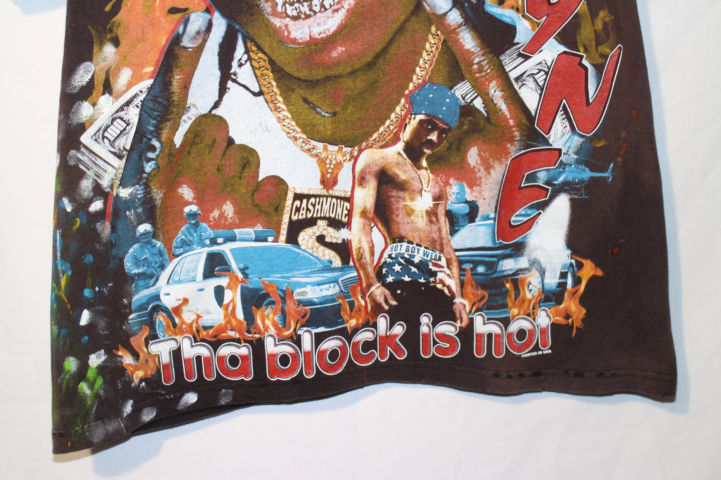 Faded Heavy Painted Lil' Wayne Tee (XL)