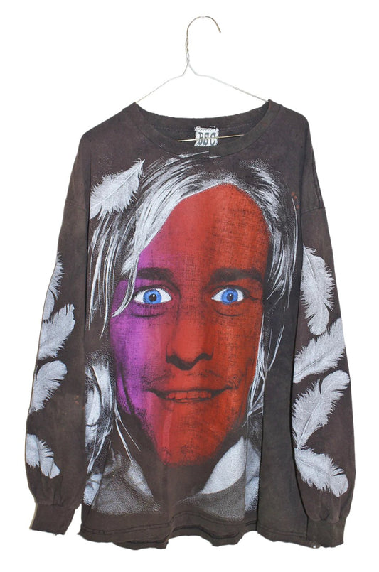 Kurt NIRVANA faded distressed L/S shirt (XXL)