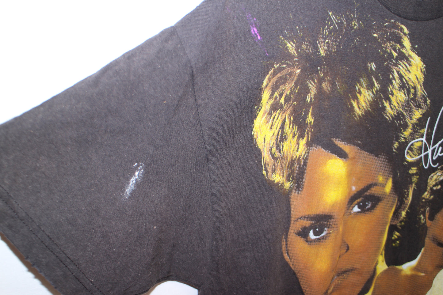 Halle Berry Faded/Distressed Tee (XL)