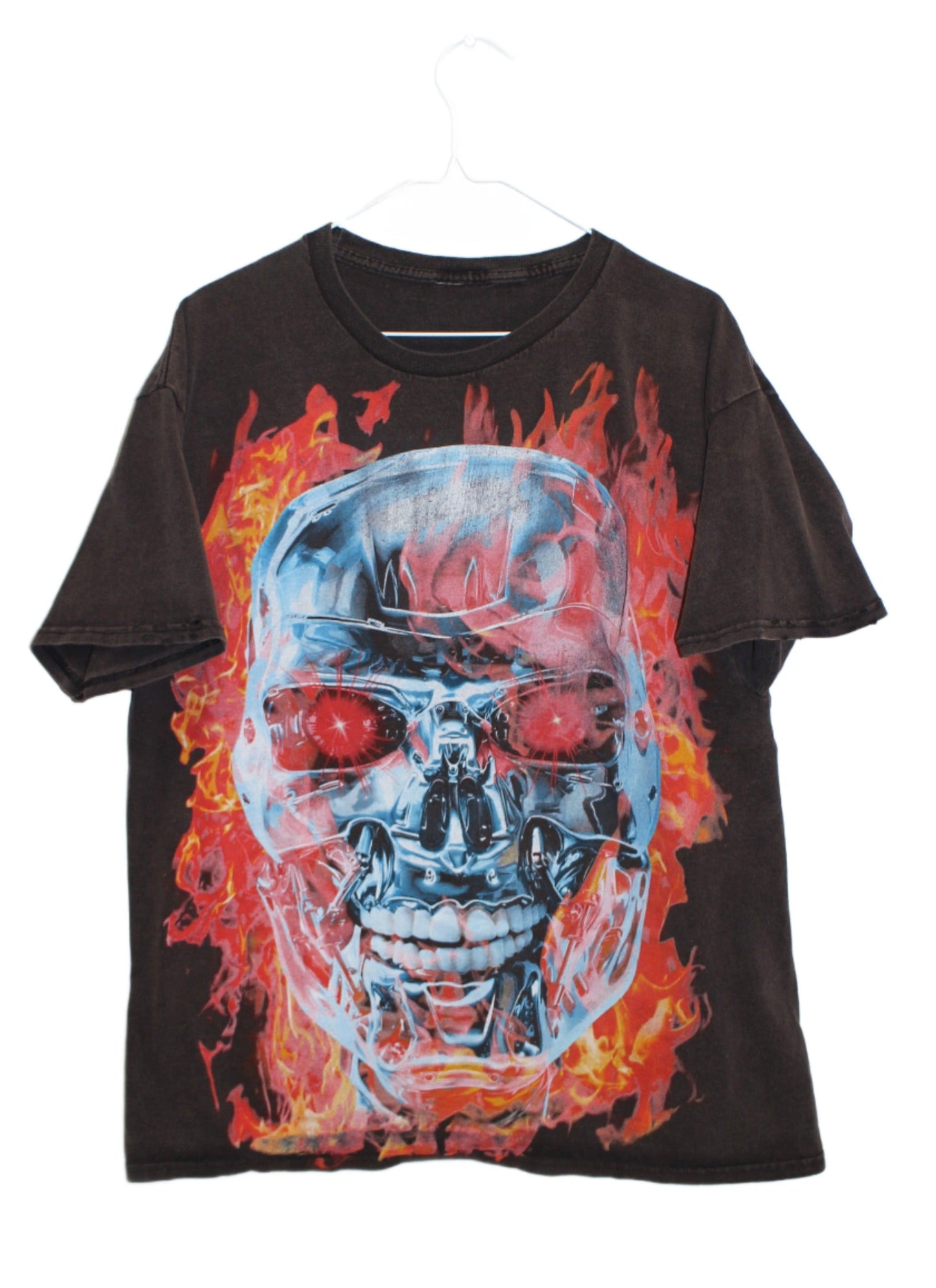 Terminator *single side only* Faded/Distressed Tee (L)