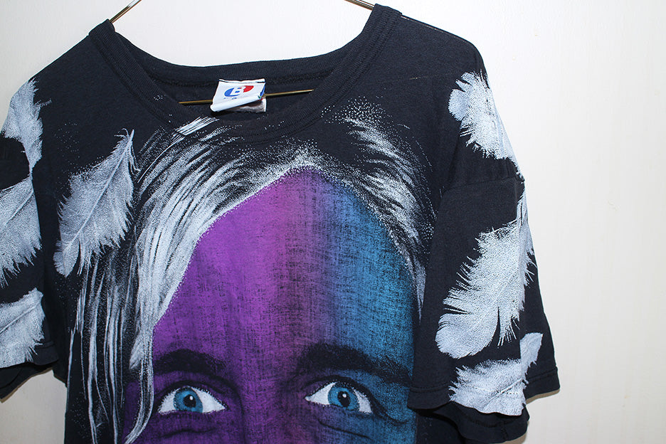 Kurt NIRVANA faded vintage SOFEE shirt (L)