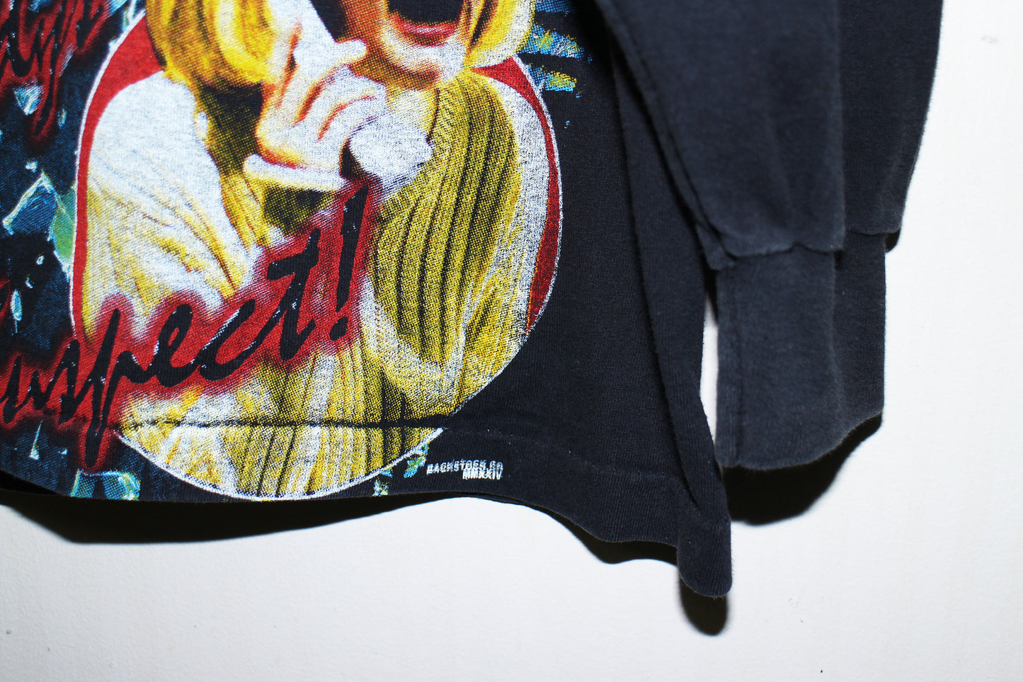 SCREAM/Ghostface on vintage honors single stitch longsleeve (XL)