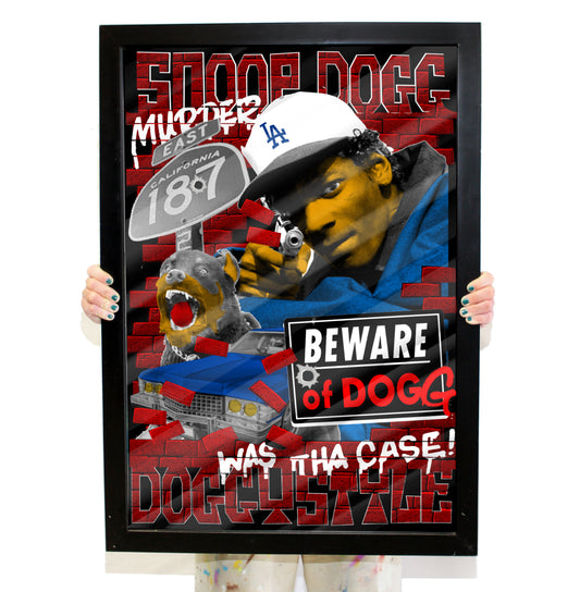 'Murder was tha case' Poster 24x36in