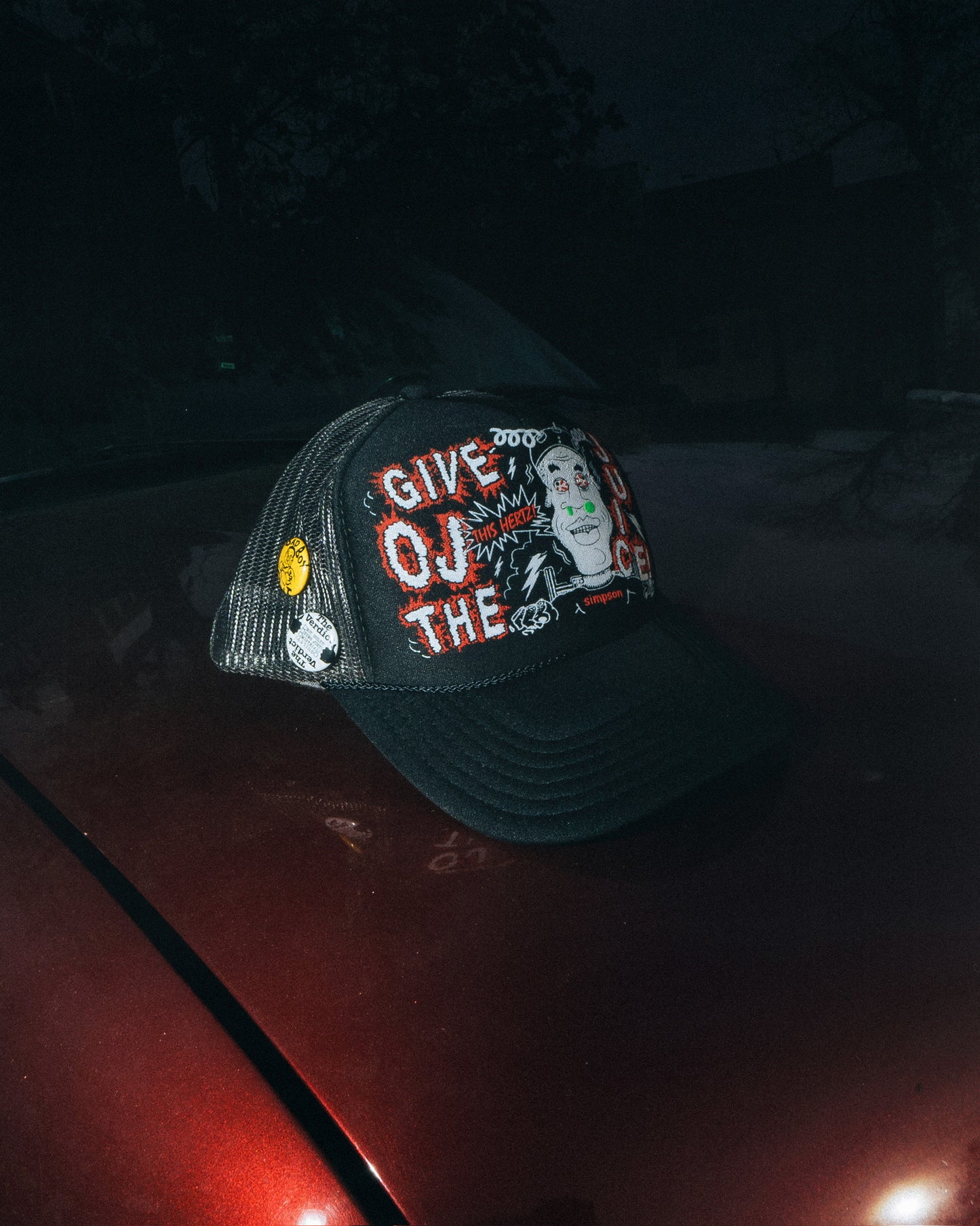 Give OJ The Juice Trucker Hat